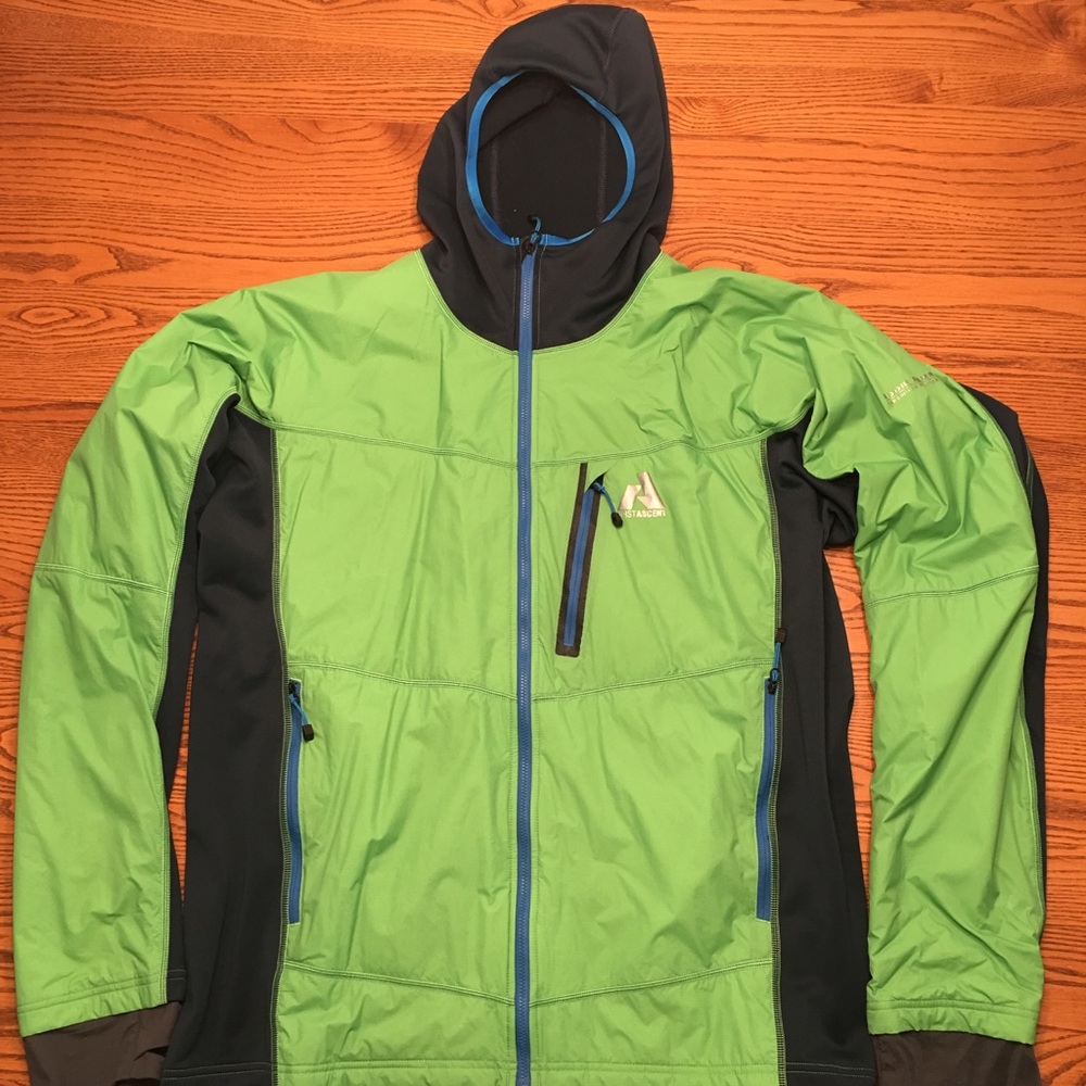 First Ascent- Polartech lightweight hooded jacket